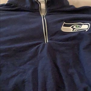 Nike NFL XXL seahawks quarter zip